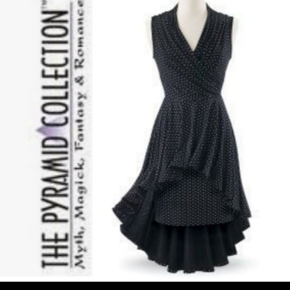 The Pyramid Collection polka dot dress